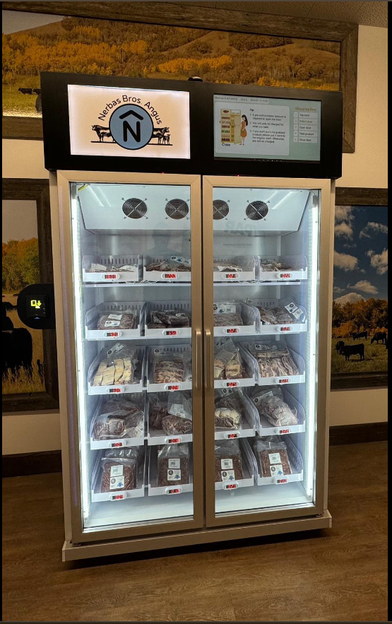 Smart Fridge Ice Cream Vending Machine -18℃ Freezer With Touch Screen Card Reader