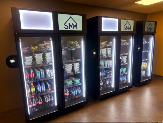 Smart Fridge Ice Cream Vending Machine -18â„ƒ Freezer With Touch Screen Card Reader