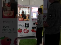 Automat do sprzedaży soku pomarańczowego Streets z czytnikiem kart i akceptorem monet