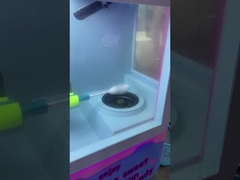 Automat do sprzedaży waty cukrowej Micron Street Food Business o smaku 32 owoców i kształcie kwiatu