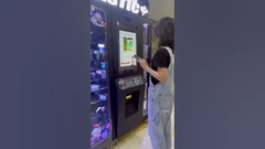 Automat do sprzedaży kosmetyków z niespodzianką do sprzedaży kosmetyków do pielęgnacji skóry z szminką #vending