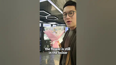 Wskazówka dotycząca sprzedaży świeżych kwiatów, cena starych kwiatów automatycznie obniżona #flowervendingmachine