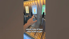 Automat ze świeżym piwem! Dzięki tej maszynie Club i Event mogą zatrudnić o jednego pracownika mniej!