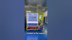 Automat do sprzedaży zabawek Pokémon i kart TCG gotowy do wysyłki, odbiór środkowy, drzwi automatyczne, WM600