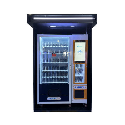 Jakość  Convenient Snacks Drinks Combo Raincoats Folding Umbrella Vending Machine For Outside Location Fabryka