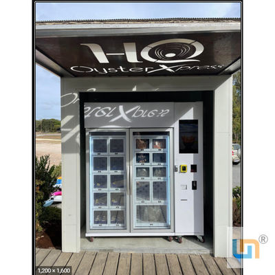 System chłodzenia regulowany Maszyna do sprzedaży lodów z owoców morza