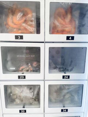 Wydajna maszyna vendingowa do owoców morza z czynnikiem chłodniczym R290 dla świeżości