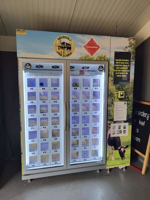 Produkty wrażliwe na temperaturę - Automat z szafkami -22-20C Zaawansowany system chłodzenia