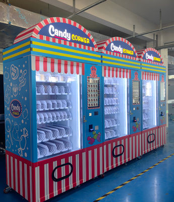 Wygodny automat do sprzedaży przekąsek o wadze 300 kg z inteligentnym systemem zaplecza i 21,5-calowym ekranem dotykowym