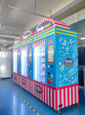 Energooszczędne oświetlenie LED w automacie do sprzedaży słodyczy System chłodzenia 3-20°C dla zachowania świeżości produktów