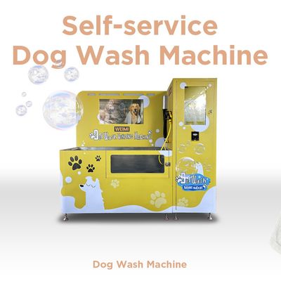 Higieniczne mycie psów na wyciągnięcie ręki Dostosować automaty W2000*D663*H1800 Mm Z opcjami szamponu