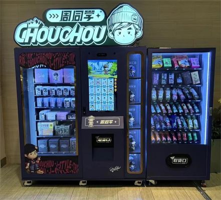 Automat do sprzedaży zabawek, 7 poziomów* 12 slotów, duża pojemność, W175*G95*W193 cm, idealny do Twojego biznesu z automatami