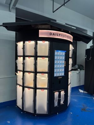 Dostosowalny system automatycznego sprzedaży detalicznej kwiatów Dostosowalny rozmiar szafki