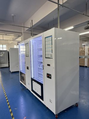 Praktyczna maszyna do sprzedaży mrożonych produktów spożywczych o pojemności 350-600 i charakterystyce podnoszenia W166*D71*H217 Cm