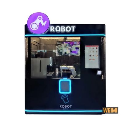Automatyczny robot barista do kawy z konfigurowalnymi przepisami