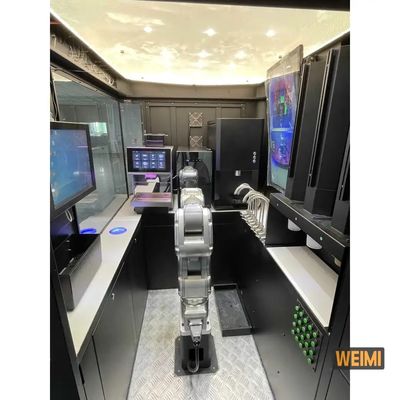 Samoobsługowa maszyna do kawy z lodówką i sześcioma smakami