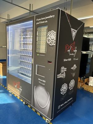 Inteligentny luksusowy automat do sprzedaży biżuterii z 21,5-calowym ekranem dotykowym i systemem Android 11
