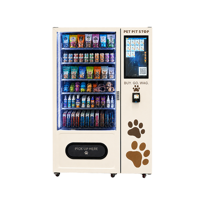 Automat sprzedający zabawki dla zwierząt domowych i duże artykuły dla zwierząt