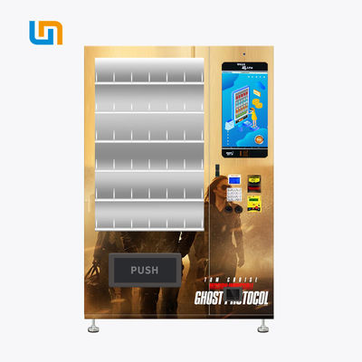 Automat do sprzedaży filmów DVD CD z podwójnymi drzwiami ze szkła hartowanego, automat biblioteczny, Micron