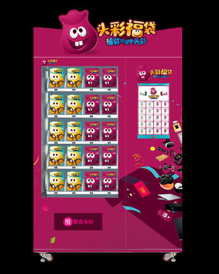 Automat sprzedający Mystery Box z oświetleniem LED i 22-calowym ekranem dotykowym Micron