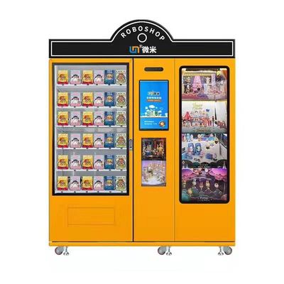 Blind Box Vending Machine z windą w salonie wystawienniczym i bezpośrednim pchnięciem korytarzem