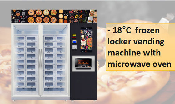 Elektryczne ogrzewanie 24V 662 pojemność Maszyna do sprzedaży pizzy Mikron Smart Vending Machine